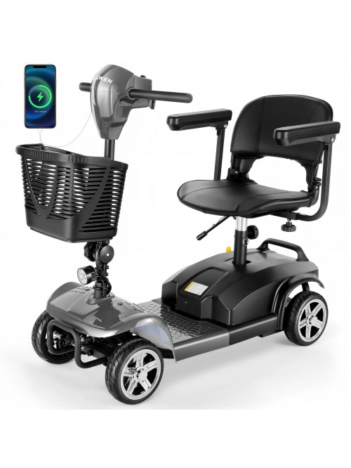 WOOKEN Mobility Scooter for Adults, Seniors, 24V 1...