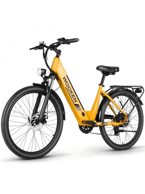 WOOKEN Electric Bike for Adults ,48V 10.4Ah Remova...