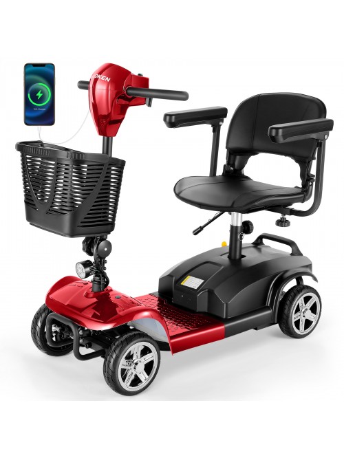 WOOKEN Mobility Scooter for Adults, Seniors, 24V 1...