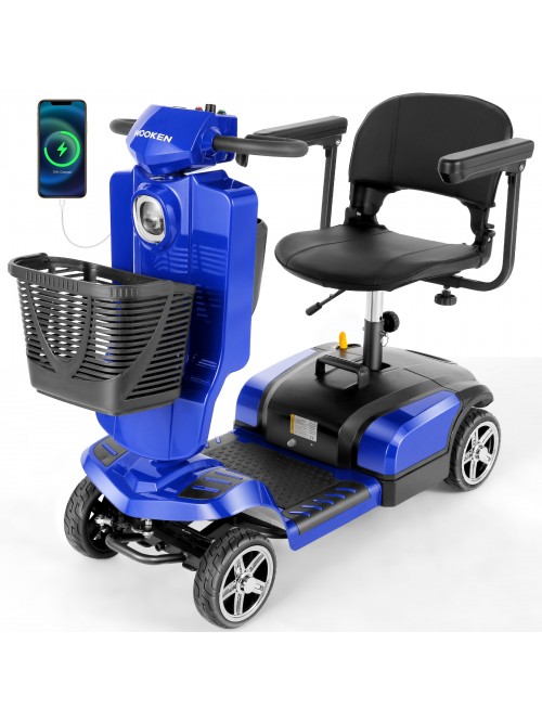 WOOKEN 24V 12AH Mobility Scooter for Adults, Senio...
